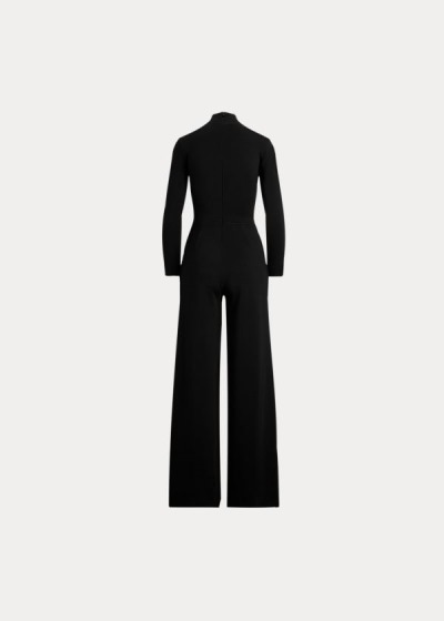 Jumpsuits Ralph Lauren Mujer Negros - Belted Merino Wool - PTYHK4978